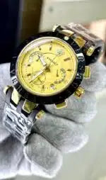 Versace Watch For Women Gold & Purple