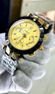 Versace Watch For Women Gold & Purple
