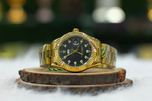Rolex Golden Watch Master - Stylish